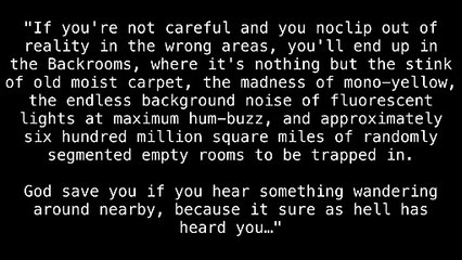 (OLD) Level 6 "Lights Out" [The Backrooms]