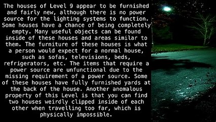 Level 9 "The Suburbs" [The Backrooms]