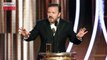 Ricky Gervais Posts Alopecia Joke & Poking Fun At the Oscars Slapping Incident _ THR News