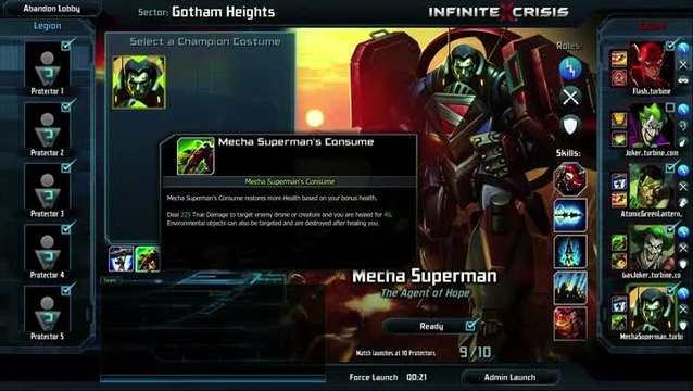 Infinite Crisis : Mecha Superman