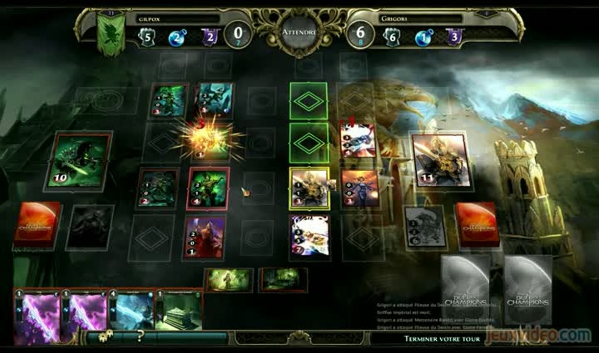 Might & Magic : Duel of Champions : Gameplay - partie 3