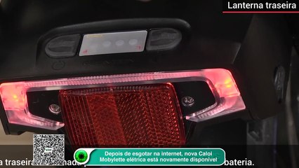 Depois de esgotar na internet, nova Caloi Mobylette elétrica está novamente disponível