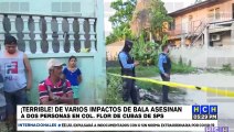 Tiroteo deja dos personas muertas en la colonia Flor de Cuba de SPS