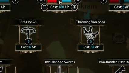 Blackguards : Guide #2 : Les compétences