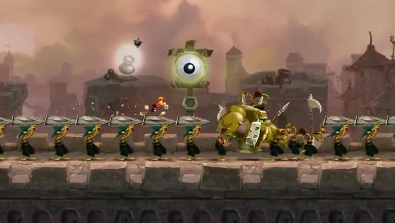 Rayman Legends : Rayman à l'assaut d'un château