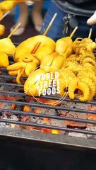 BBQ at Thailand #streetfood #thailand