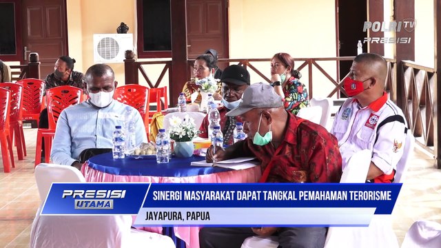 Divisi Humas Polri Gelar FGD Terorisme Musuh Bersama di Polres Jayapura Sentani Papua