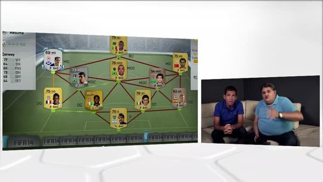 FIFA 14 : P.Ménès et D.Riolo sur FIFA 14 Ultimate Team