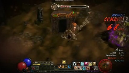 Dark Blood : Le chevalier paladin s'entraîne