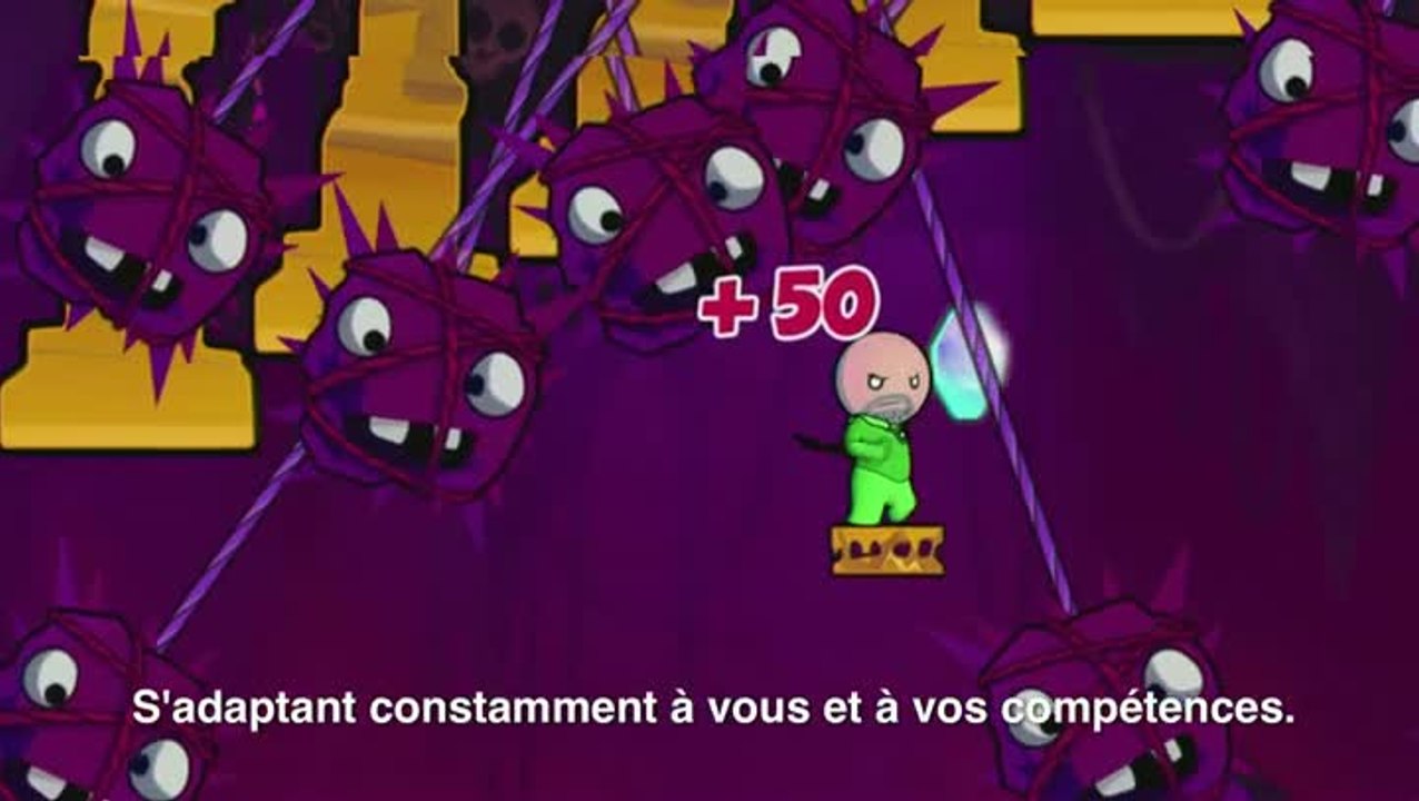 Cloudberry Kingdom : Trailer de gameplay
