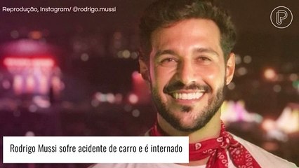 Urgente! Ex-BBB Rodrigo Mussi sofre acidente de carro e é internado
