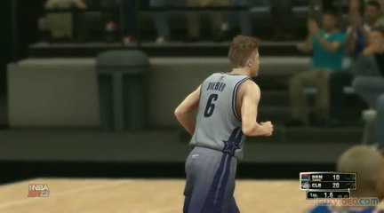 NBA 2K13 : Justin is on fire !!!