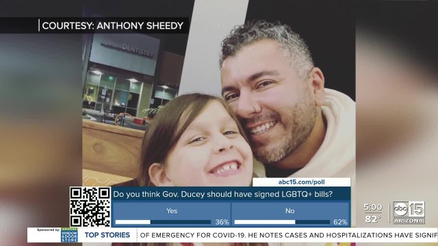 Families, advocates protest after Ducey signs anti-transgender bills