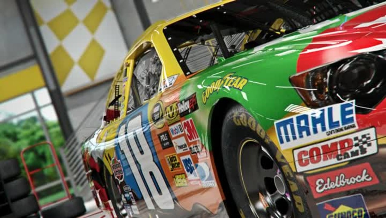 NASCAR The Game : Inside Line : Votez pour le pilote en jaquette