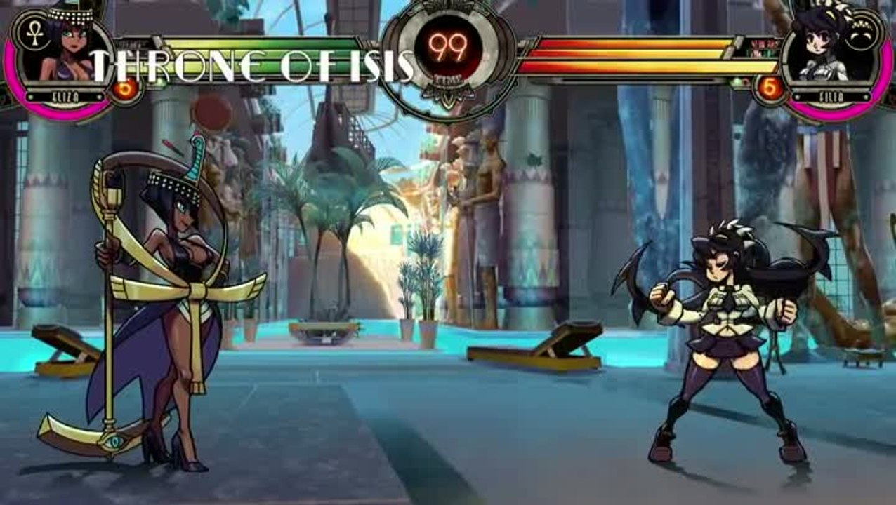 Skullgirls Encore : Eliza, work in progress