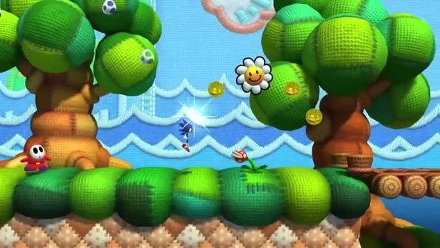Sonic Lost World : DLC : Zone Yoshi's Island