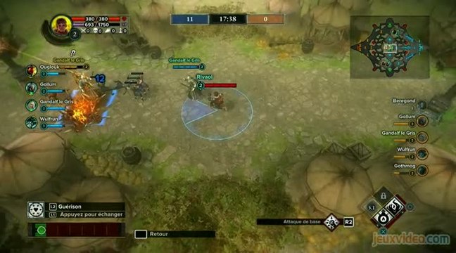 Gardiens de la Terre du Milieu : Gandalf et Gollum sont dans un bateau...