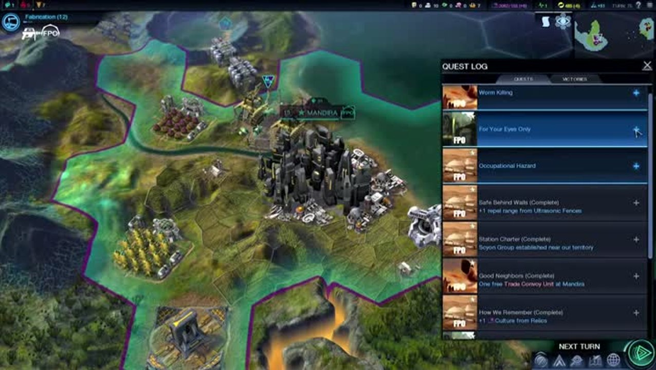 Civilization : Beyond Earth : E3 2014 : Démo