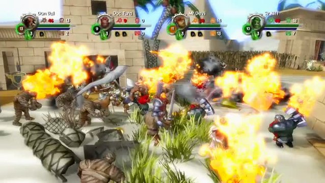 Orc Attack : Flatulent Rebellion : Gameplay