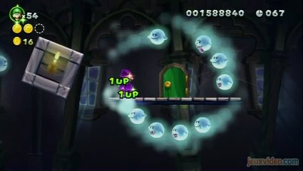 New Super Luigi U : Sortie secrète et 1up à la pelle !