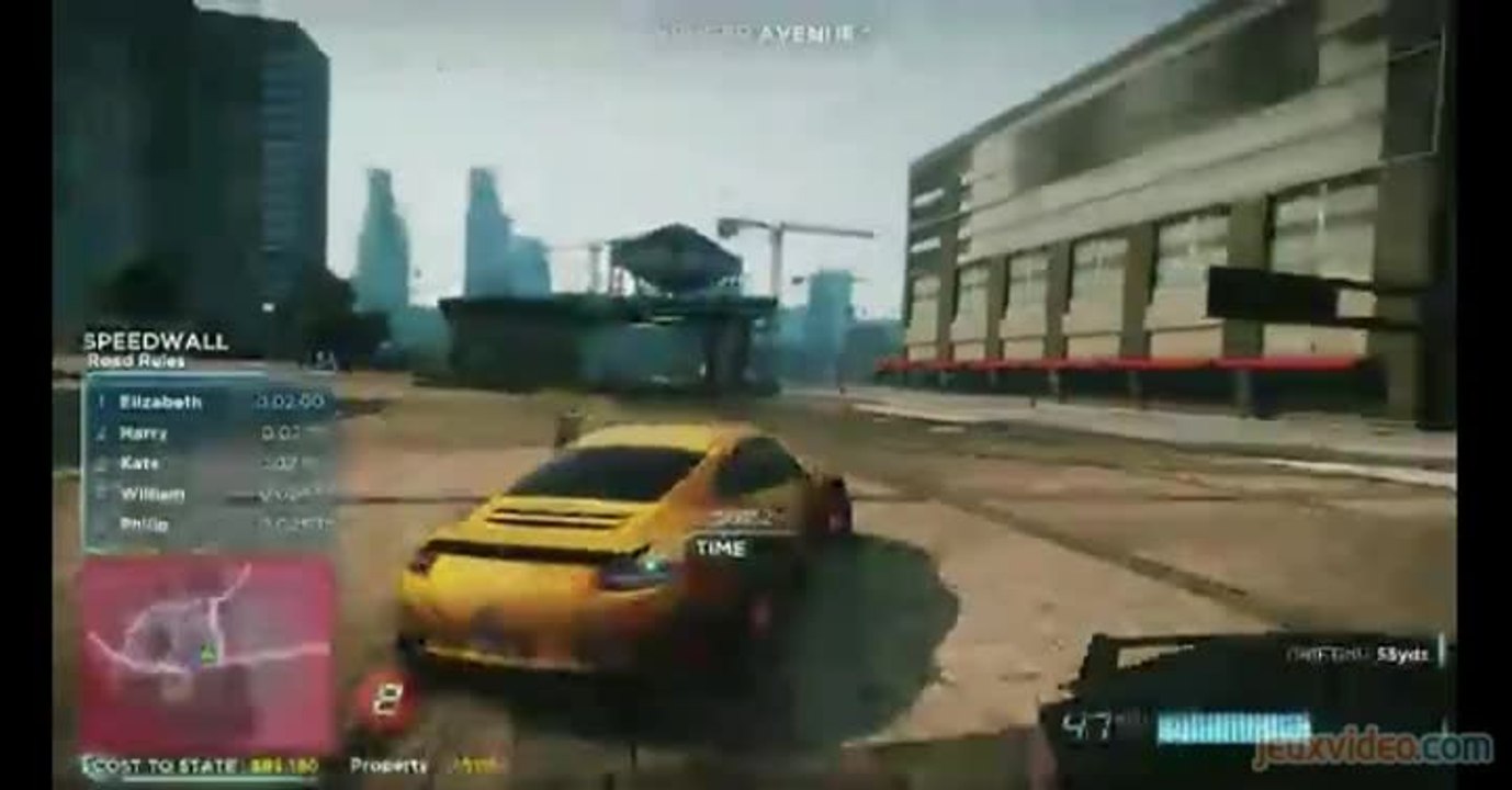 Need for Speed : Most Wanted : E3 2012 : Conférence Electronic Arts (2)