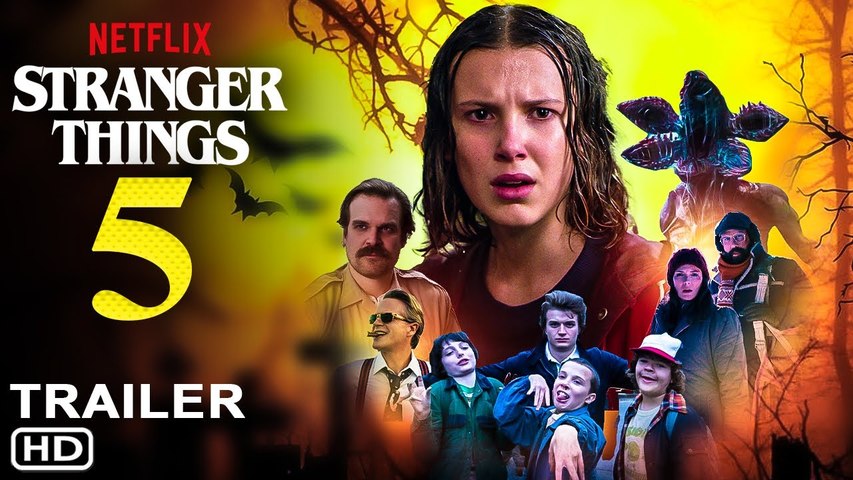 Stranger things saison 5 les annonces Netflix - Vidéo Dailymotion
