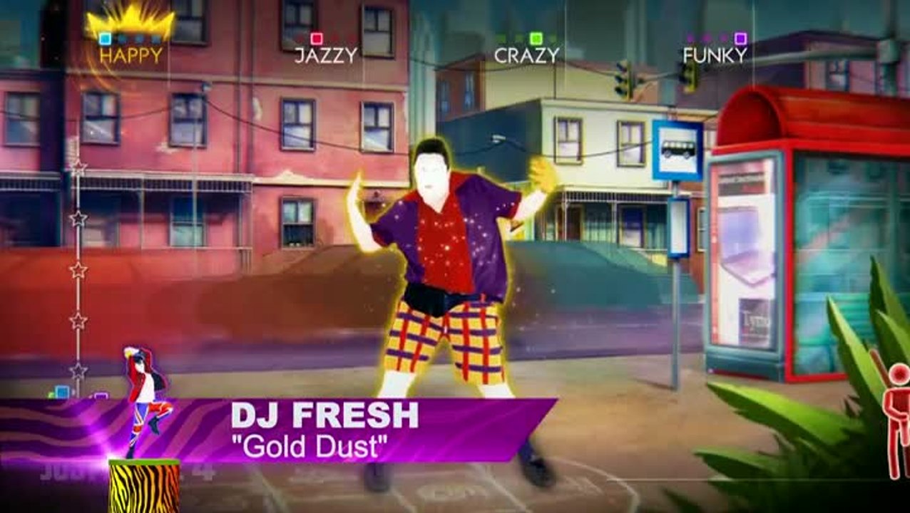Just Dance 4 : Pack Gold Dust - DJ Fresh