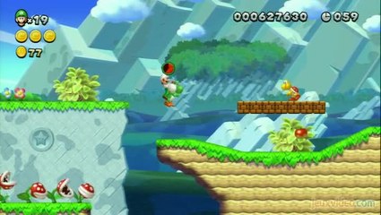 New Super Luigi U : Butte Yoshi