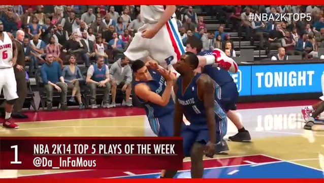 NBA 2K14 : Top 5 des meilleures actions (du 5 au 12 janvier)