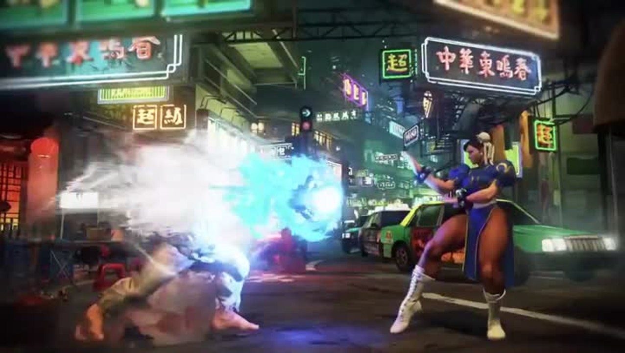 Du gameplay - Ryu vs Chun-Li