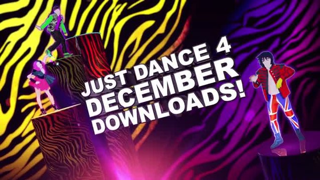 Just Dance 4 : Des DLC comme s'il en pleuvait