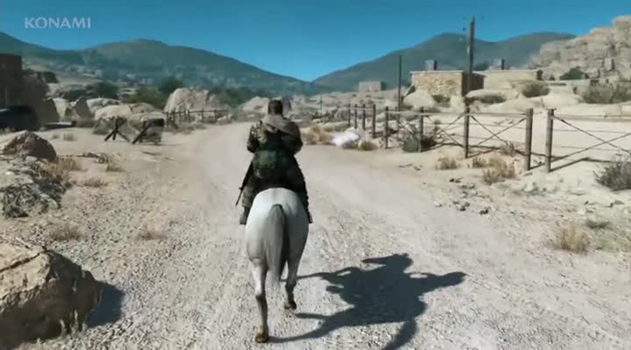 Metal Gear Solid V : The Phantom Pain : E3 2013 : Trailer Green Band