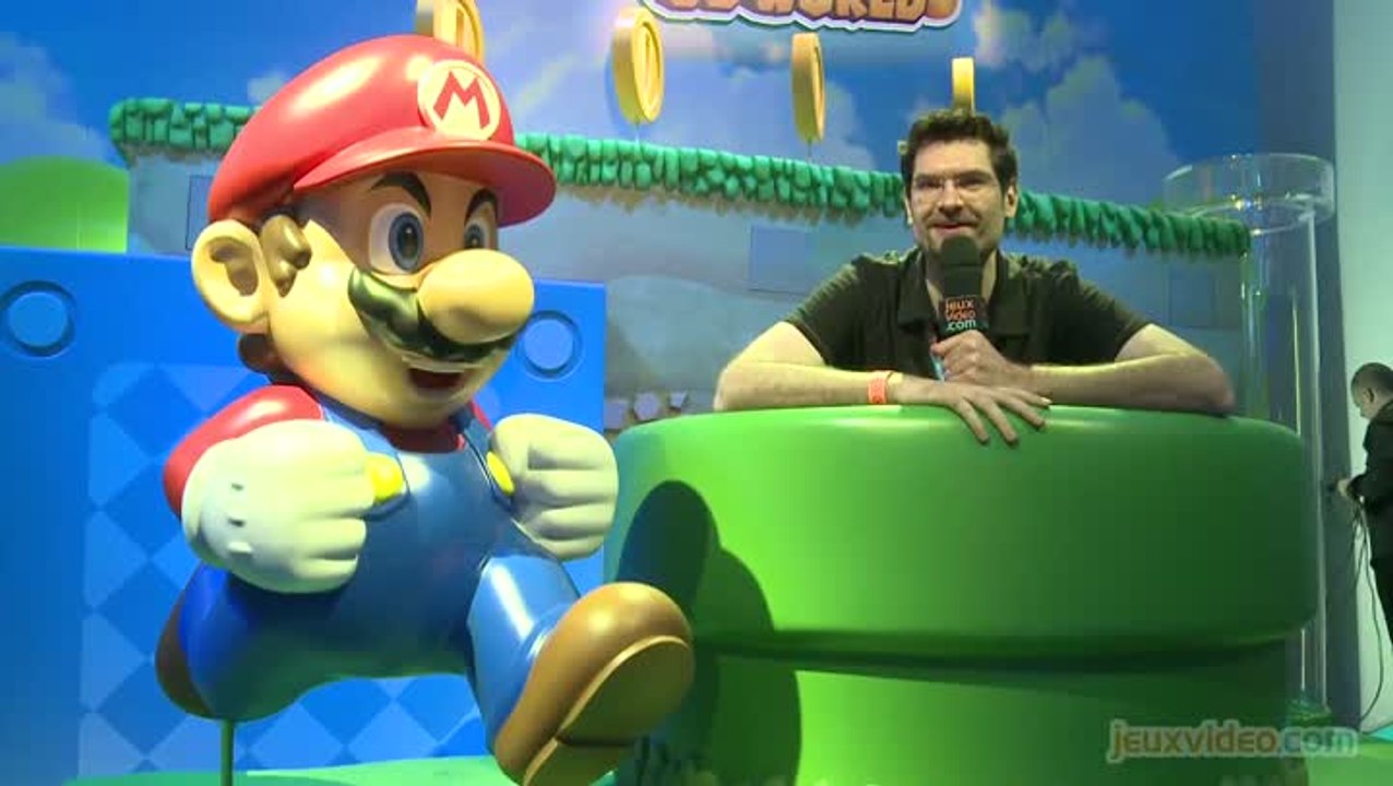 Super Mario 3D World : E3 2013 : Sur le stand Nintendo