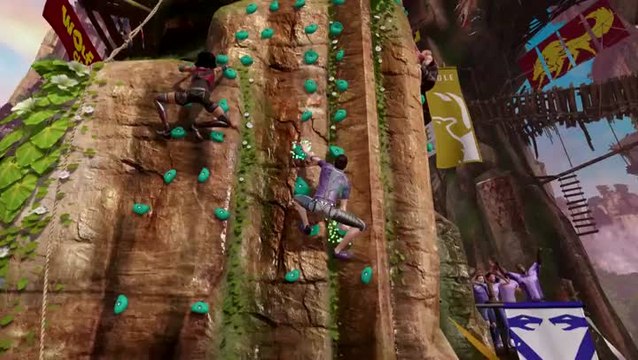Kinect Sports Rivals : L'escalade