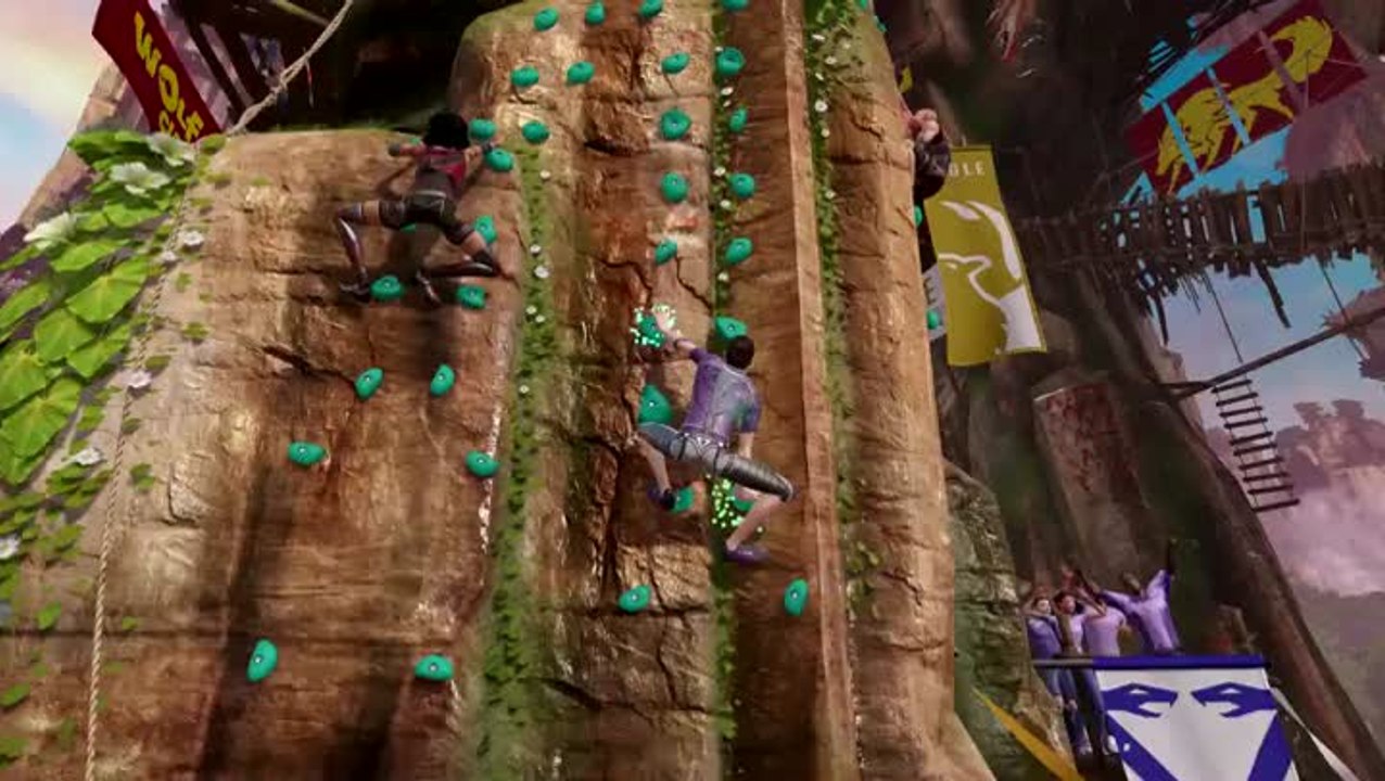 Kinect Sports Rivals : L'escalade