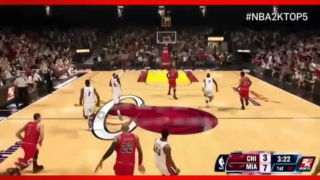 NBA 2K14 : Top 5 des meilleures actions (du 19 au 25 janvier)