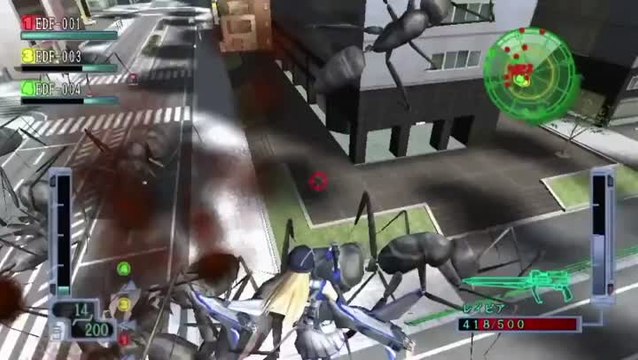 Earth Defense Force 2017 Portable : Trailer de présentation