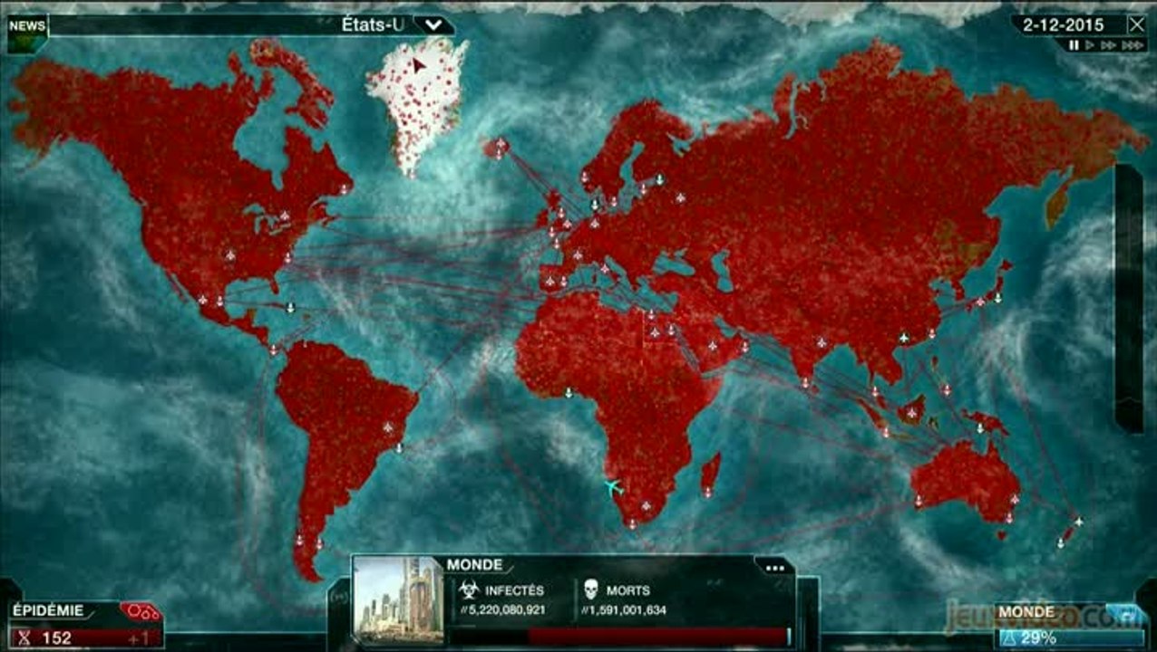 Plague Inc. Evolved : Ne sauvez pas l'humanité, éradiquez-la !
