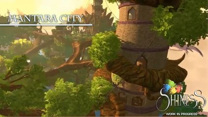 Shiness : Aperçu des zones de jeu