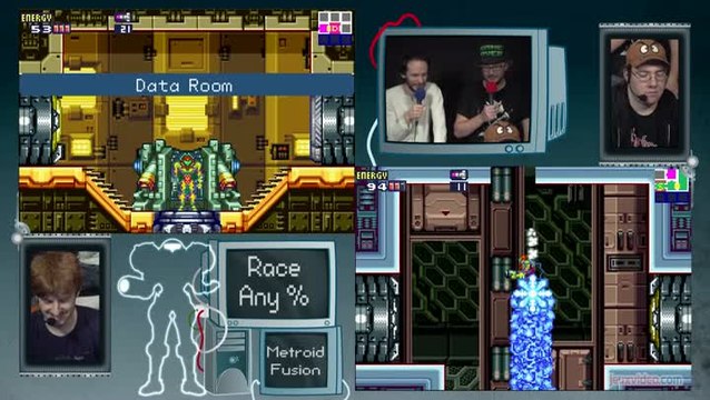 Race Any% sur Metroid Fusion