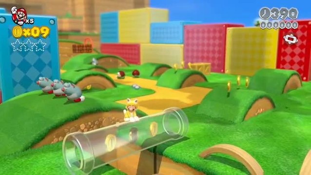 Super Mario 3D World : E3 2013 : Présentation
