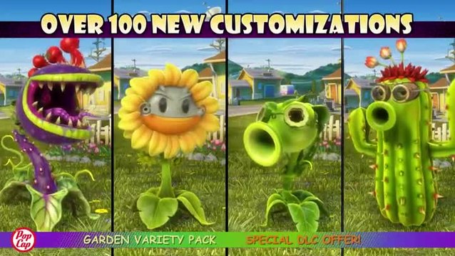 Plants vs Zombies : Garden Warfare : Garden Variety Pack