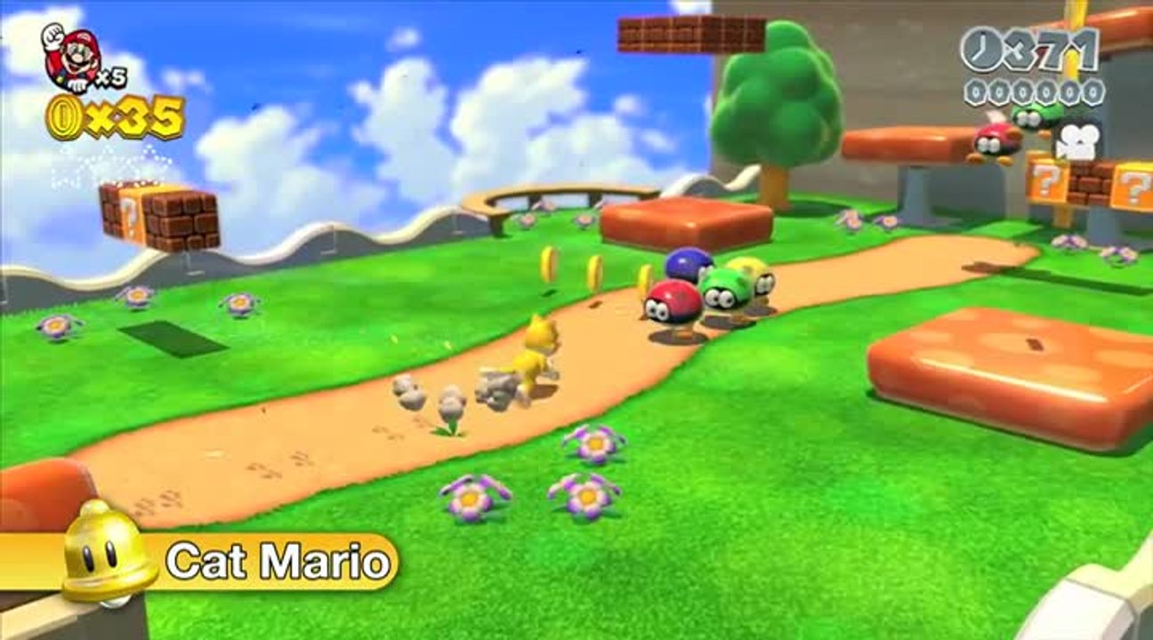 Super Mario 3D World : Gameplay