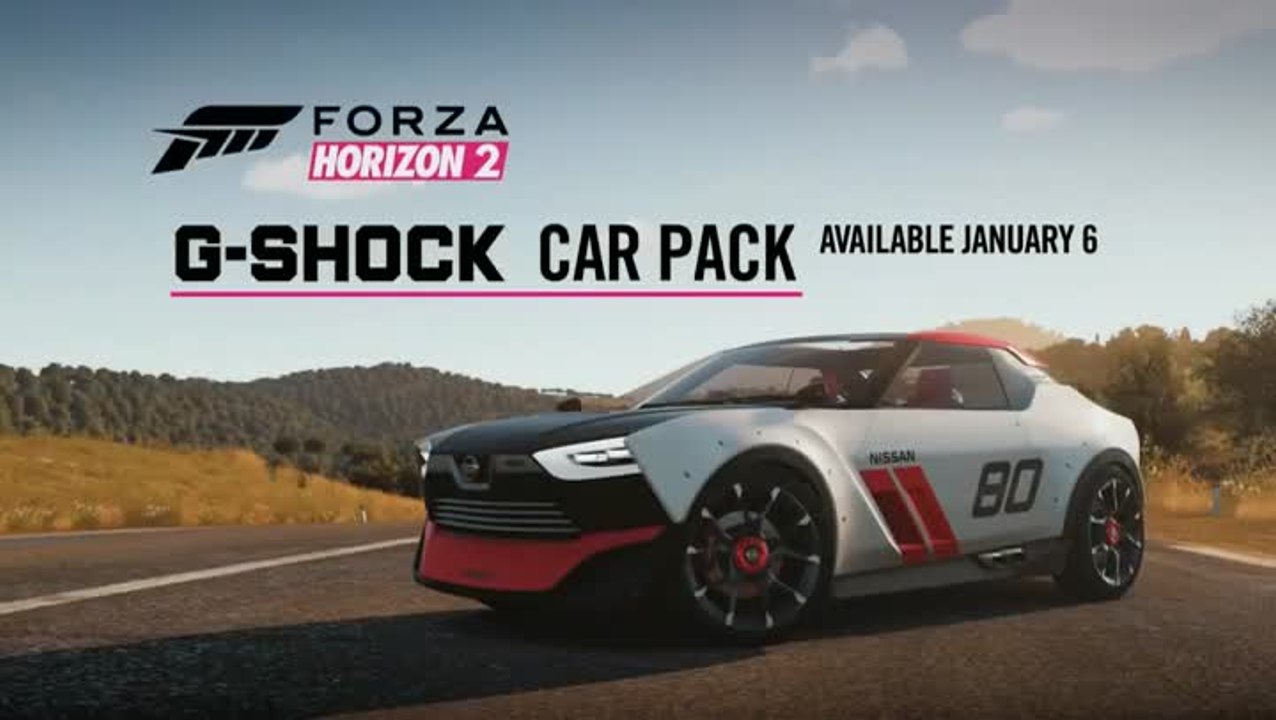 Forza Horizon 2 présente son pack G-Shock