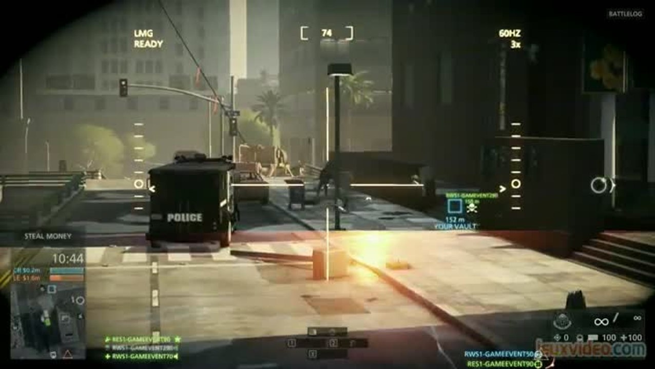 Battlefield : Hardline : E3 2014 : Gunner