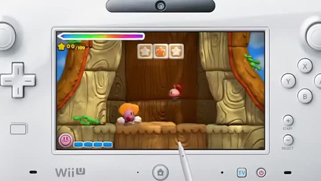 Kirby et le pinceau arc-en-ciel : un peu de gameplay