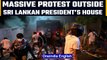 Protest outside Sri Lankan President’s residence, 45 arrested after violence | Oneindia News