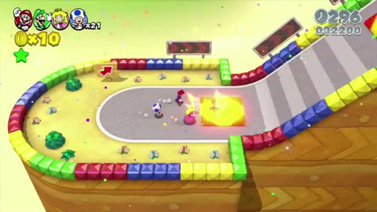 Super Mario 3D World : Trailer de lancement européen