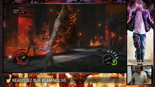 Saints Row : Gat out of Hell : Replay de stream
