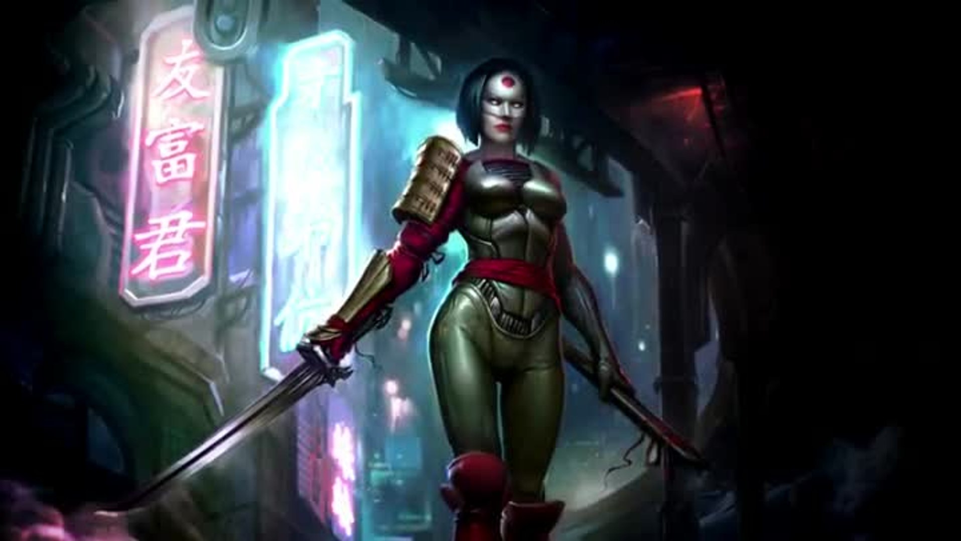 ⁣Infinite Crisis - Présentation de Katana